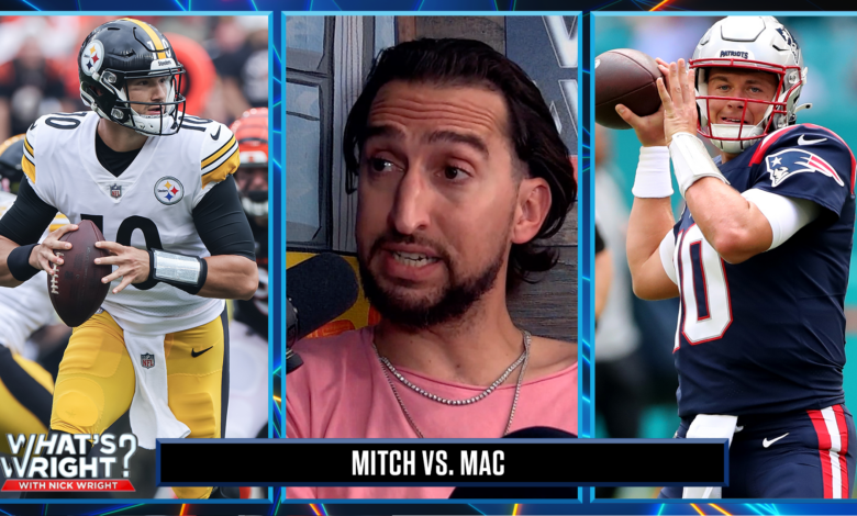 Nick advises to be careful with betting on Mac Jones or Mitch Trubisky in Week 2