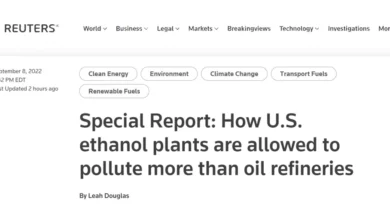Reuters wrote that the US Government is unfair to …… Refineries?  - Is it good?