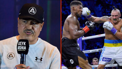 Robert Garcia says Joshua could be 'a lot better' doing this one thing
