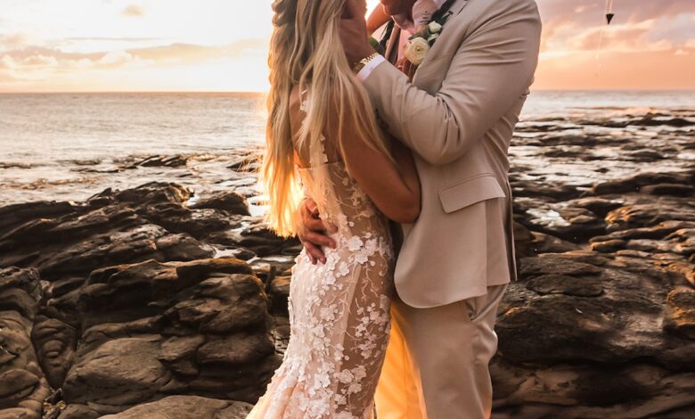 Christina Haack and husband Josh Hall held a wedding ceremony in Hawaii