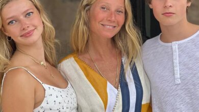 Gwyneth Paltrow's Kids Apple, Moses Martin Look So Grown Up in New Pic