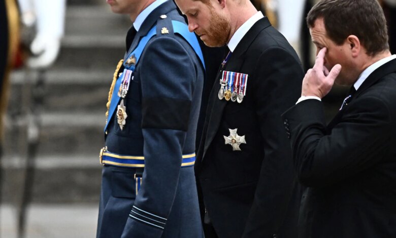 Prince Harry and Prince William form United Front at Queen's Funeral