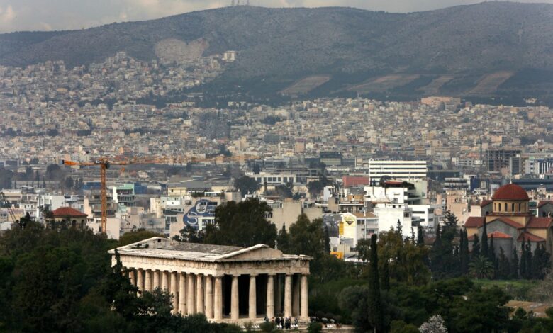 The Greek capital of Athens