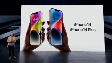 Apple's vice president of Worldwide Product Marketing Kaiann Drance talks about the new iPhone 14 and iPhone 14 Plus for a special event at Apple Park in Cupertino. Pic: Apple