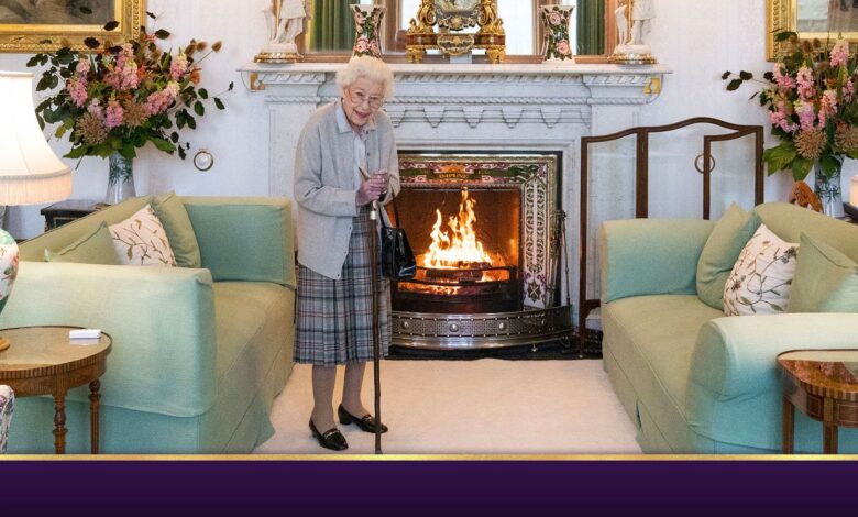 File photo dated 06/09/2022 of Queen Elizabeth II waiting in the Drawing Room before receiving Liz Truss for an audience at Balmoral, Scotland. A Palace spokesperson said: "Following further evaluation this morning, the Queen’s doctors are concerned for Her Majesty’s health and have recommended she remain under medical supervision. The Queen remains comfortable and at Balmoral". Issue date: Thursday September 8, 2022.