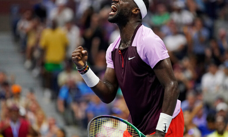 Rafael Nadal was defeated at the US Open by an American, Frances Tiafoe