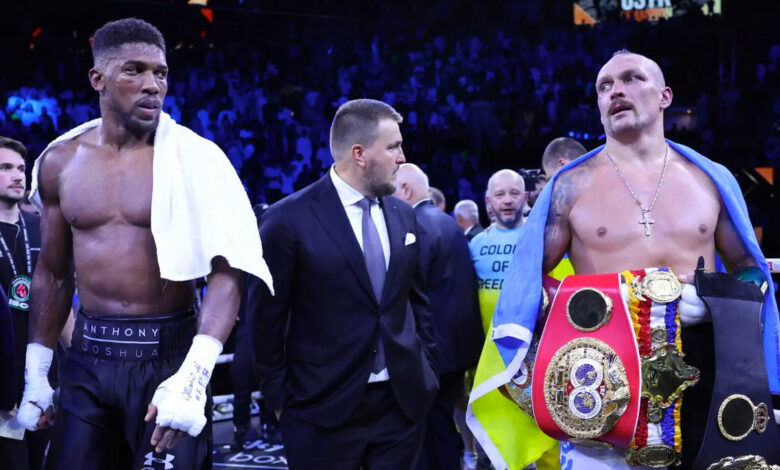 Eddie Hearn Says Usyk's "Boxing Mind" Is Stronger Than Joshua