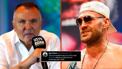 Usyk's manager calls Tyson Fury 'JOY' on explosive social media
