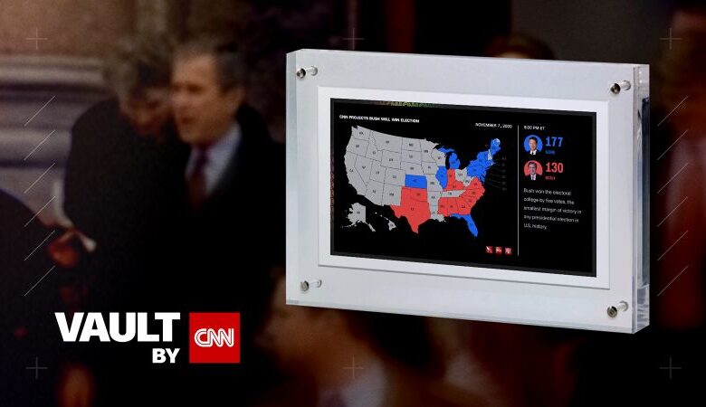 CNN's Vault: America Votes NFT Collection celebrates historic election calls