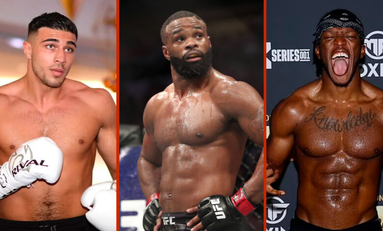 Tyron Woodley reveals his offer to fight Tommy Fury and calls KSI A 'B***h!'