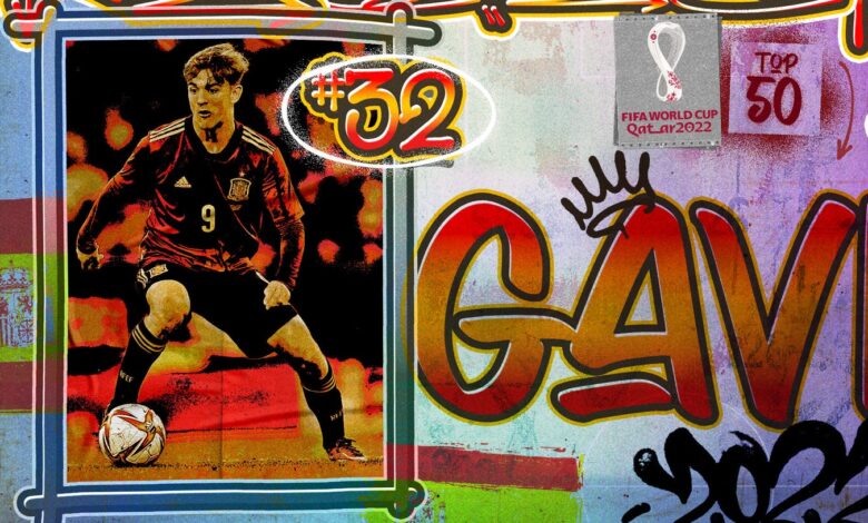 The 50 best players of the 2022 World Cup, number 32: Gavi