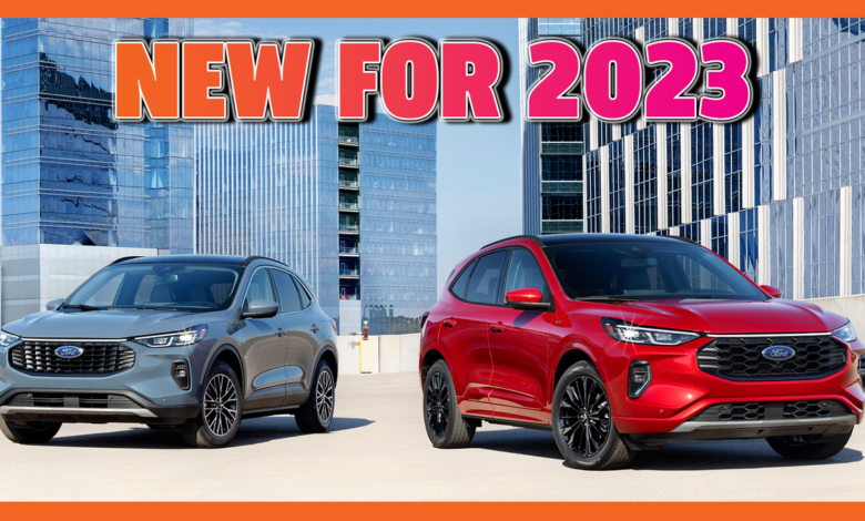 See the beautiful new styling of the Ford Escape 2023