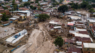 Landslides in Venezuela leave at least 22 dead and dozens missing