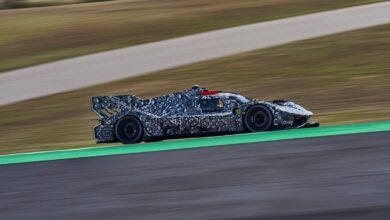 First time seeing Ferrari Le Mans supercar without camouflage on October 30