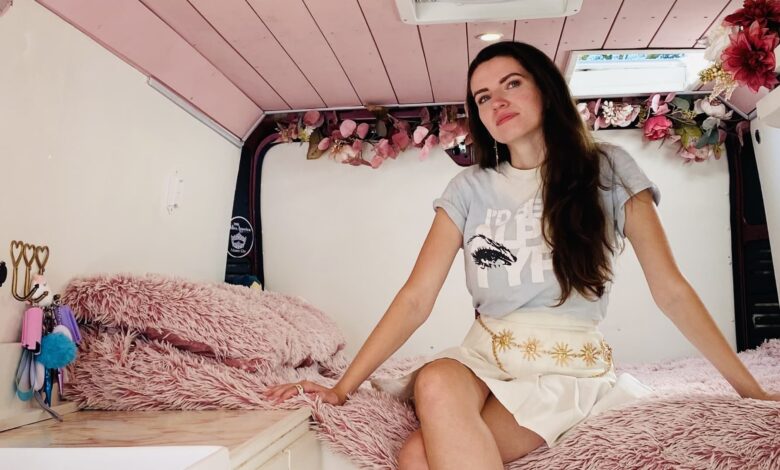 This 25-year-old renovates a $31,000 van inspired by Taylor Swift