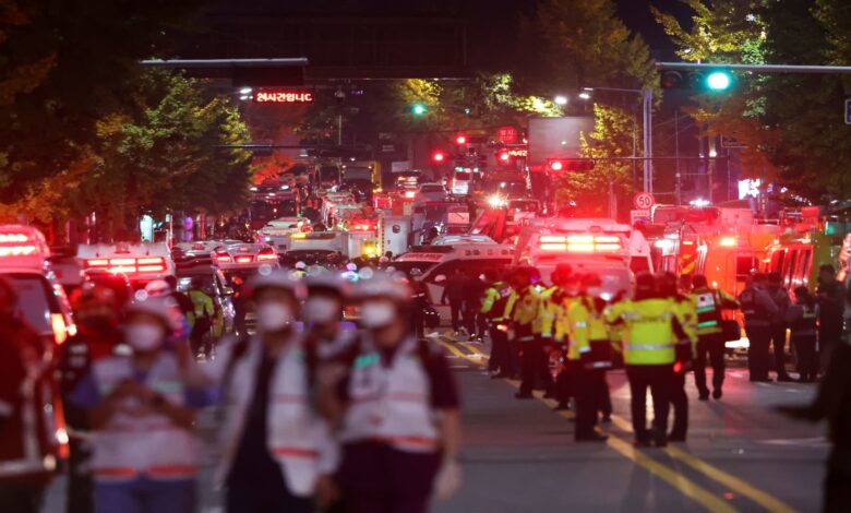 120 people die after Halloween festival soars in Seoul, officials say
