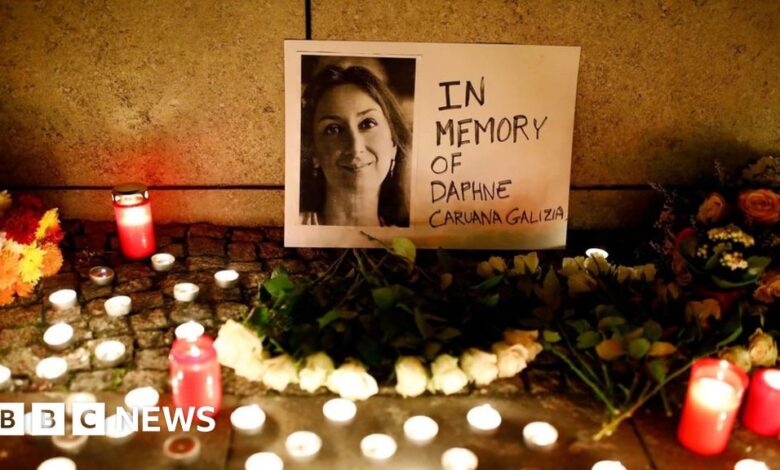 Daphne Caruana Galizia: Two brothers guilty of murdering Maltese journalist