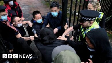 British MP says Chinese diplomat took part in protesters' attack