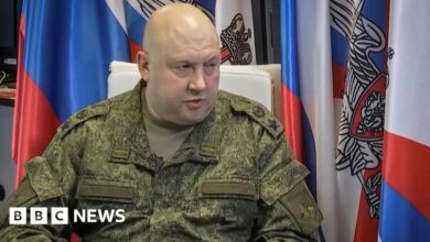 Ukraine war: Russia admits Kherson 'stressed' under shelling