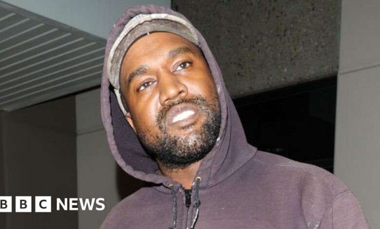 Kanye West escorted out of Skechers 'unannounced and uninvited'