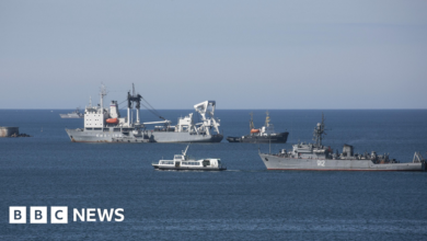 Drones 'massively' attacked the Black Sea Fleet - Russia