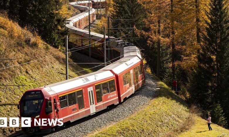Switzerland sets record with world's longest passenger train