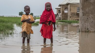 Millions of people are at risk in Nigeria from flooding;  relief team leader highlights famine in Burkina Faso |