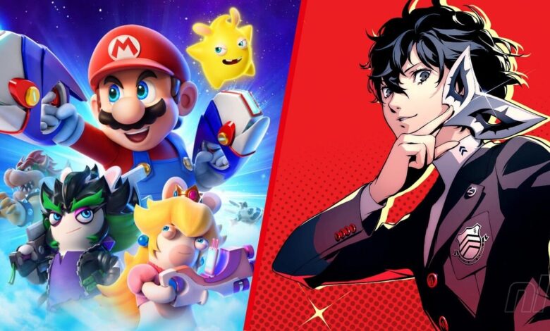 UK Leaderboards: Strong Openings for both Mario + Rabbids and Persona 5 Royal
