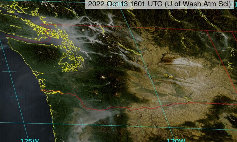 Smoke Storm and Heatwave in Western Washington This Weekend