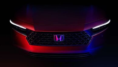2023 Honda Accord introduced - 11th generation D-segment sedan launched in November;  new design;  hybrid power