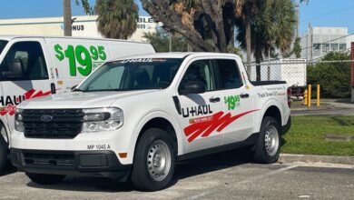 Ford Maverick spotted on U-Haul lot in Florida