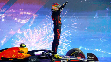Sergio Perez wins the chaotic Singapore F1 Grand Prix