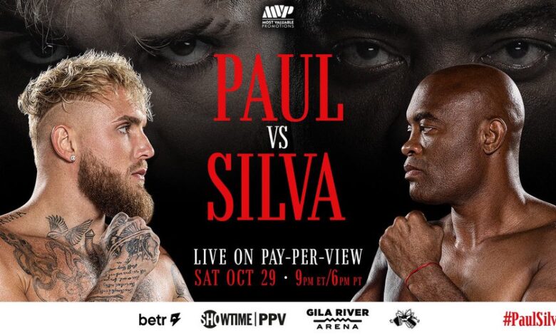 Jake Paul-Anderson Silva Fights In Jeopardy?  The Arizona Boxing Commission is reviewing a claim that Silva was disqualified twice from training