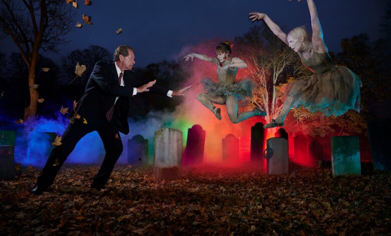 Floating, Zombie Ballerinas.. I mean, Of course.... «Joe McNally Photography