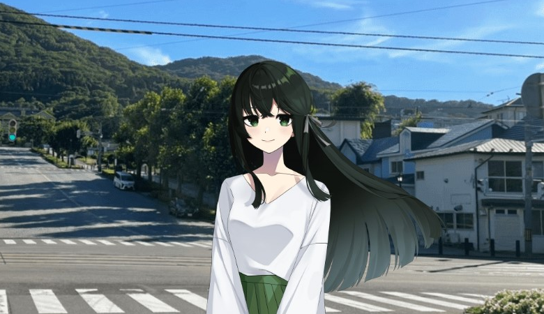 Our Hometown in the Alley is a visual novel using Google Maps
