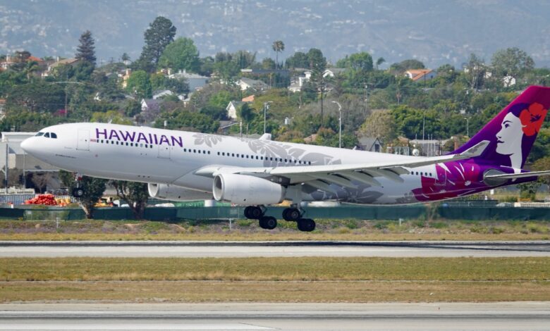Hawaiian plane