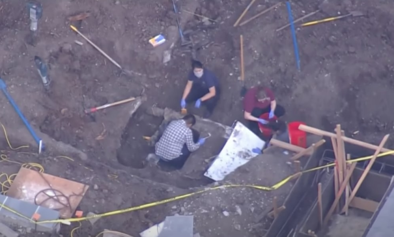 The car was found buried in the mansion in Silicon Valley