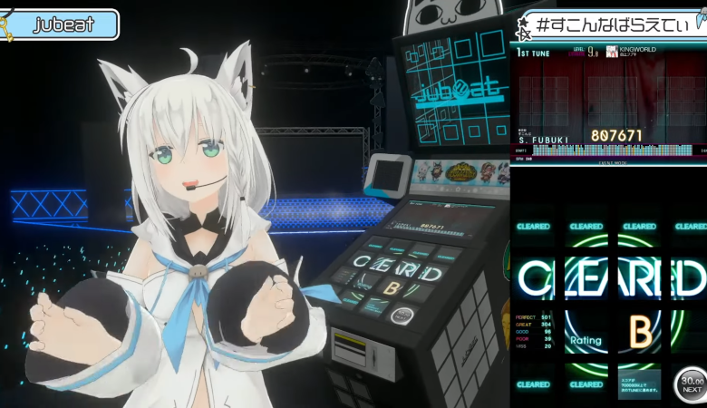 Hololive songs will appear in Jubeat, Konami's Rhythm Game