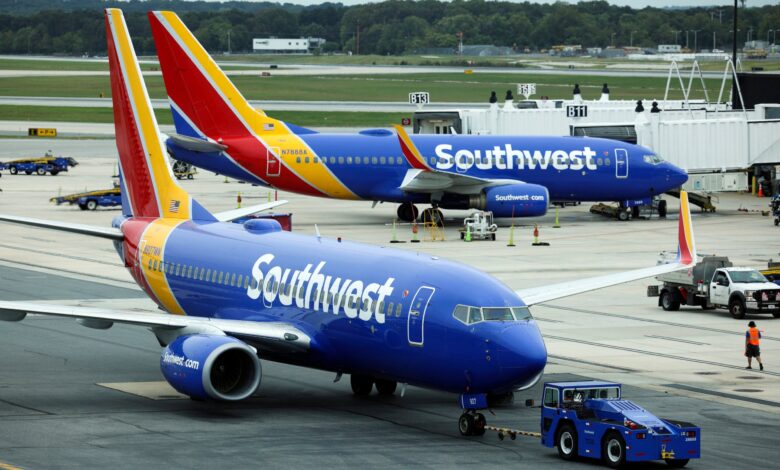 Southwest Boeing 737's in Baltimore