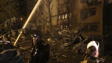Russian fighter jet crashes near apartment building, kills 13: NPR