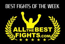 Weekly selection of the best boxing, mma, k-1 and muay thai fights
