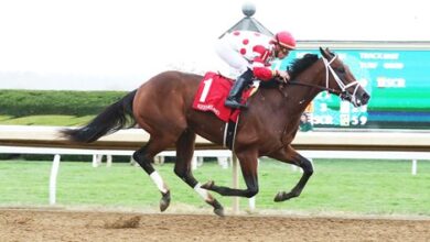 Forbidden Secret Shows Stakes Caliber in 7-length Romp