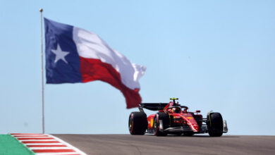 Fastest Sainz for Ferrari at First US Grand Prix