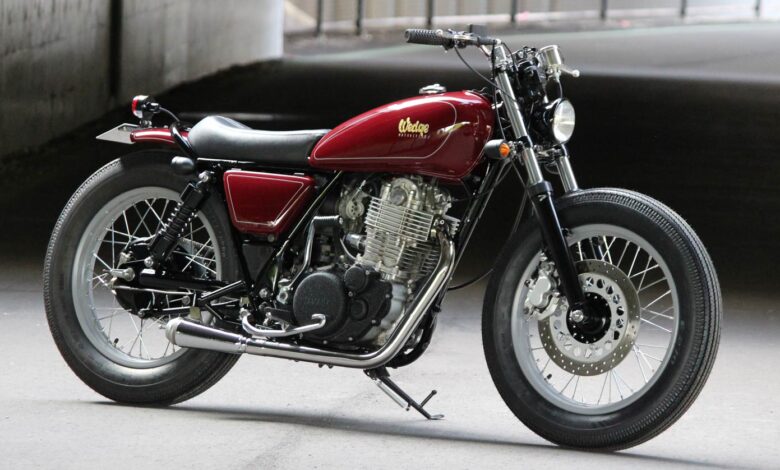Style for the mile: A daily run Yamaha SR400 from Wedge