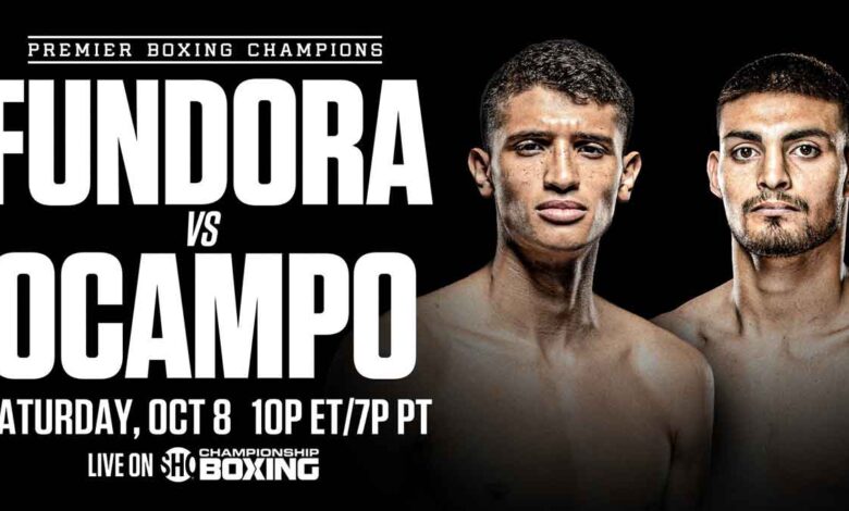 Sebastian Fundora vs Carlos Ocampo full fight video poster 2022-10-08