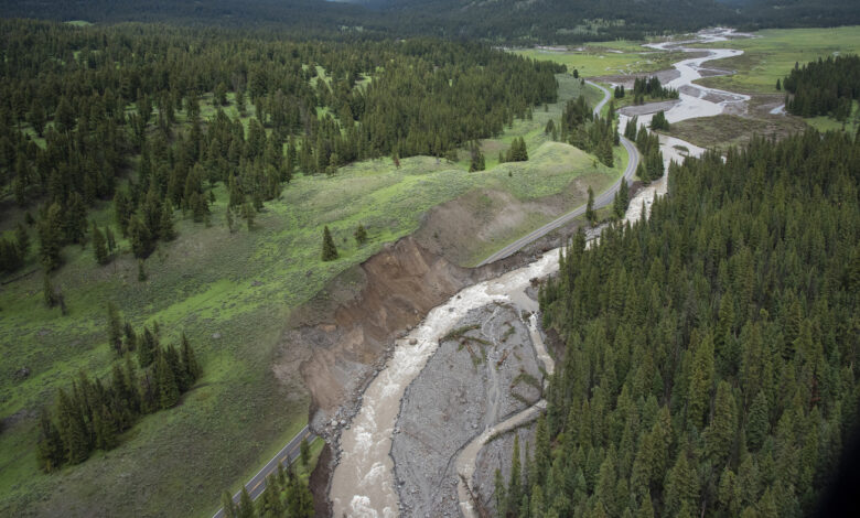 Yellowstone National Park reopens entrance devastated by June floods: NPR
