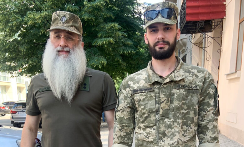 Ukrainian soldiers of Jewish fathers and sons mark holy days under the clouds of Russian war: NPR