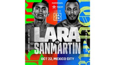 Mauricio Lara vs Jose Sanmartin full fight video poster 2022-10-22