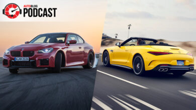 2023 BMW M2 revealed, BMW i4 and Mercedes-AMG SL 63 driving |  Autoblog Podcast #751