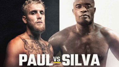 Jake Paul vs Anderson Silva full fight video poster 2022-10-29
